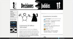 Desktop Screenshot of decisionesjodidas.com